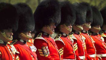 Scots Guards at Buckingham Palace