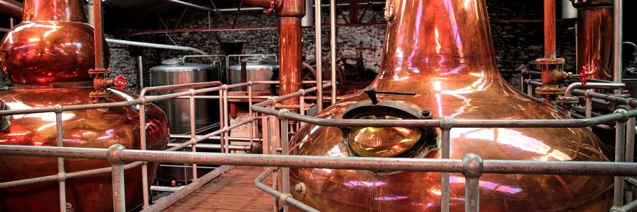 Stills in the Dingle Distillery, enjoy the iconic sights of Ireland on our Leisure Tours of Ireland 