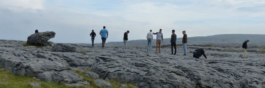 High School Students on one of our active educational tours of Ireland