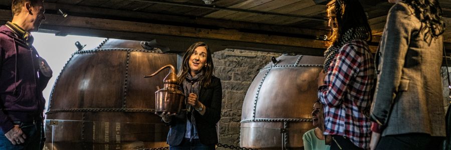 Enjoy a little taste of the fine Tullamore Dew Irish Whiskey on one of our Tours of Ireland